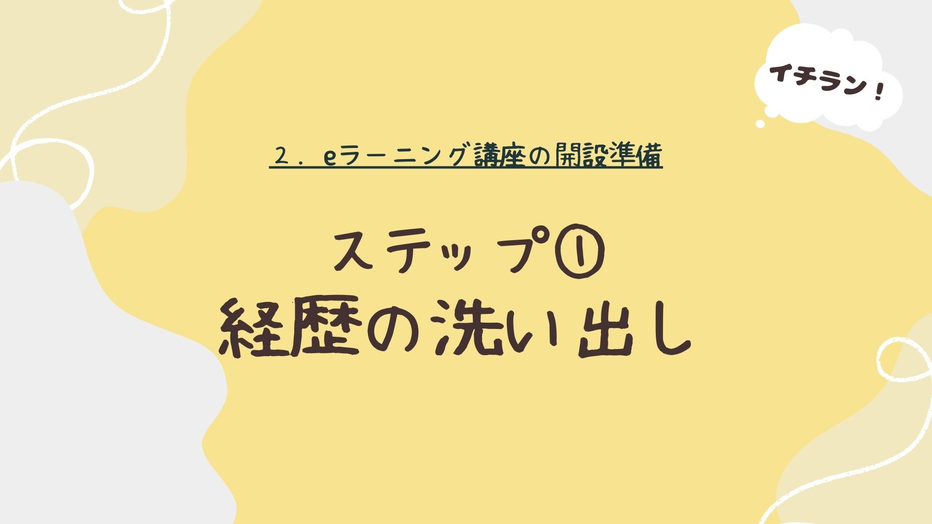 経歴の洗い出し